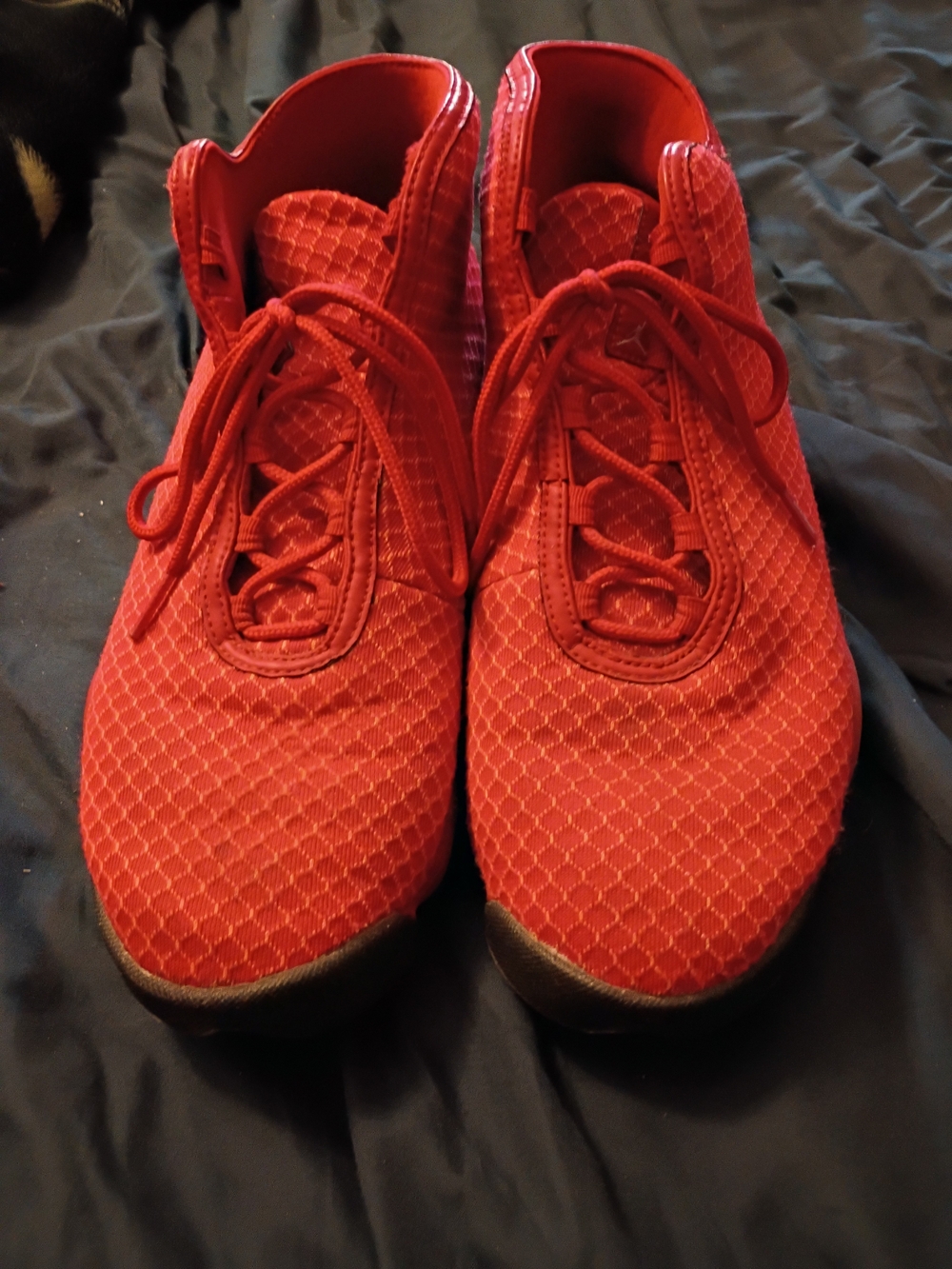 Jordan Men's Red Athletic Sneakers